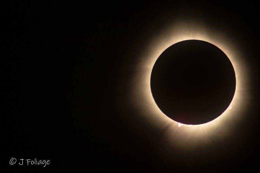 Solar Eclipse in totality