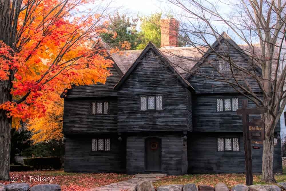 In the heart of Salem, Massachusetts, stands the witch house,