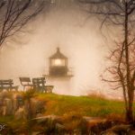 foggy day at Fort Pickering Lighthouse