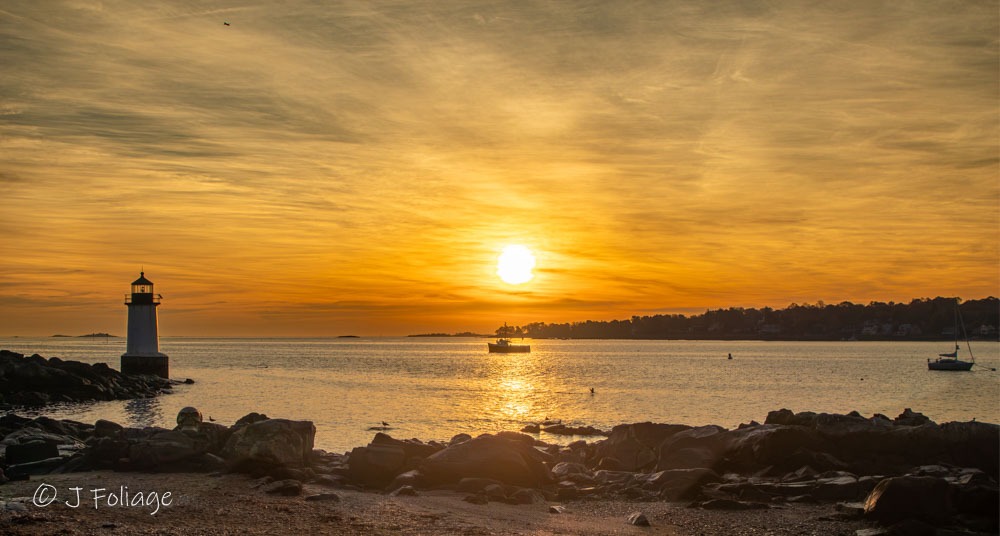 Dawn on Winter Island